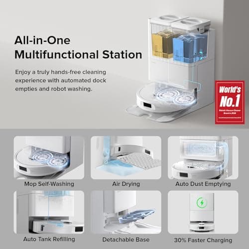 Roborock Q Revo MaxV Robot Vacuum & Mop thumbnail 2