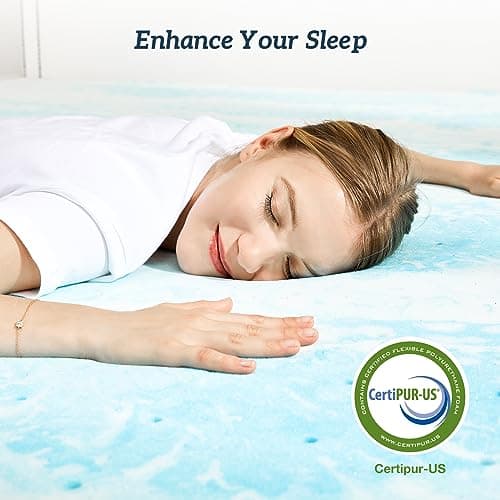 Sweetnight 4-Inch Cooling Gel Memory Foam Topper thumbnail 5