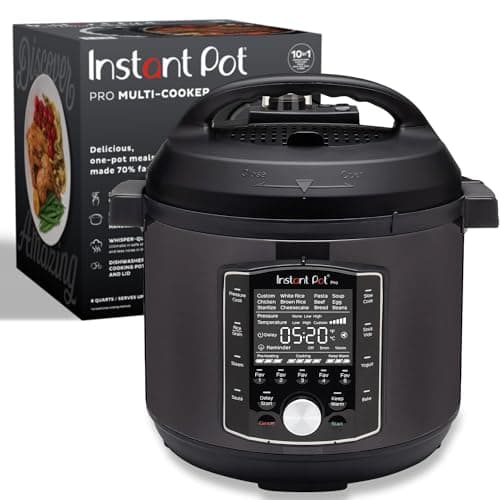 Instant Pot Pro 10-in-1 Pressure Cooker and Slow Cooker, 6-Quart - image 1