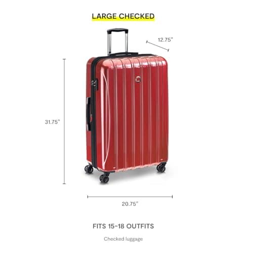 Delsey Paris Helium Aero Hardside 29-Inch Checked Luggage thumbnail 2