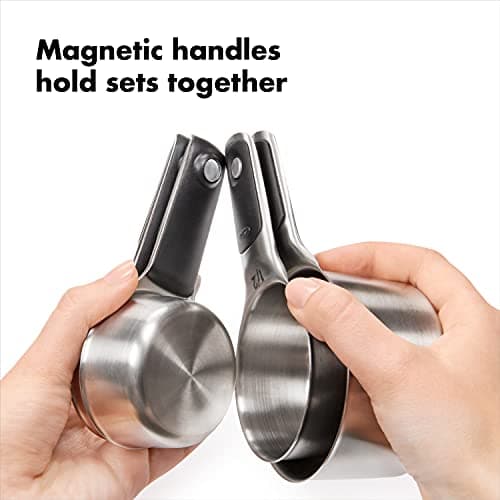 OXO Good Grips Stainless Steel Measuring Cups and Spoons 8-Piece Set thumbnail 4