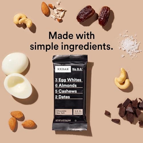 RXBAR Whole Food Protein Bar, Variety Pack (12-Pack) thumbnail 3
