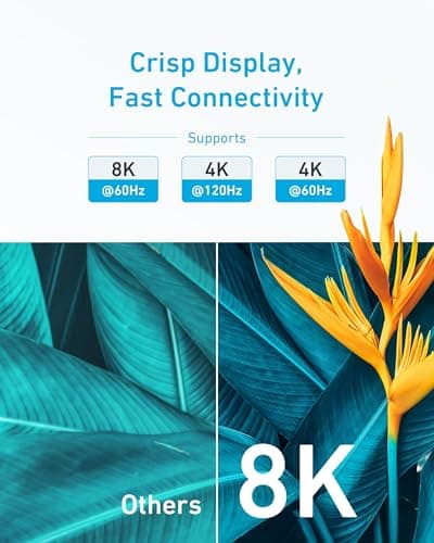 Anker HDMI 2.1 Cable,4K@240Hz HDMI Cord, 48Gbps Certified Ultra High thumbnail 2