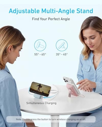 Anker Prime 12K Magnetic Power Bank with Charging Base thumbnail 5