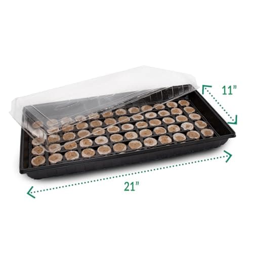 Jiffy Plant Germination Tray Kit – 72 Cell, 2 Pack thumbnail 4