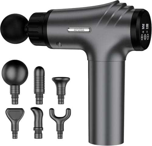 AYURA Massage Gun Deep Tissue, Muscle Massager Gun for Pain Relief