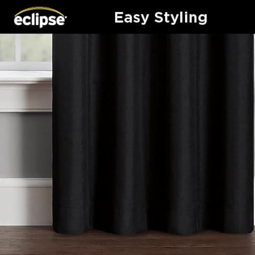 Eclipse Blackout Curtain Panel with Thermaback thumbnail 4