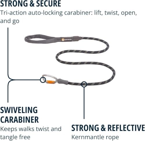 Ruffwear Knot-a-Leash Reflective Rope Dog Leash thumbnail 5