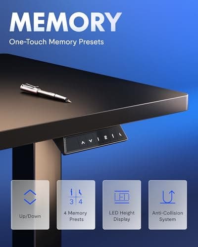 FLEXISPOT EN1 Electric Standing Desk, 48x24 Inches thumbnail 4