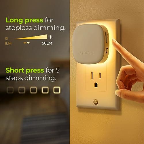 Amerelle Motion Sensor LED Plug-In Night Light thumbnail 5