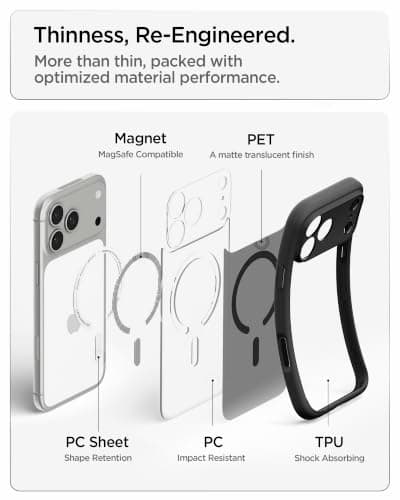 Spigen Ultra Hybrid MagFit for iPhone 17 Pro / 18 Pro Case thumbnail 3