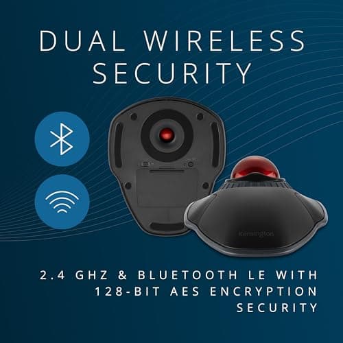 Kensington Orbit Wireless Trackball with Scroll Ring thumbnail 3
