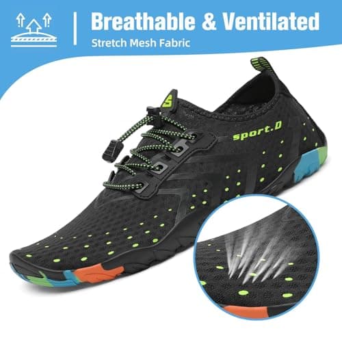 Mishansha Mens Womens Water Shoes Quick Dry Barefoot thumbnail 4