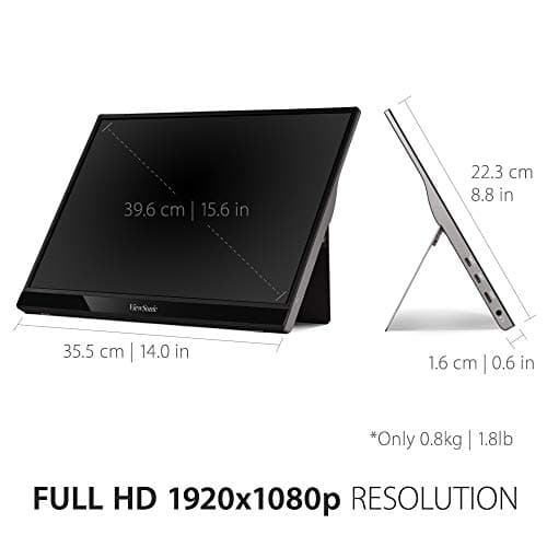 ViewSonic VG1655 15.6-Inch Portable Monitor thumbnail 4