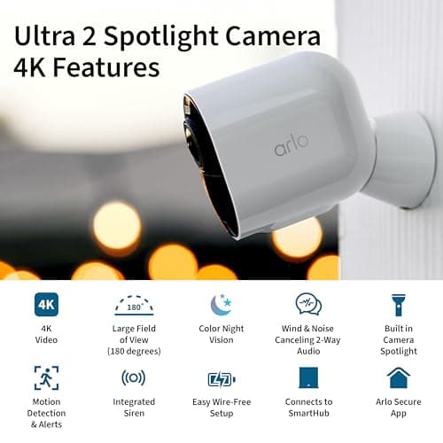 Arlo Ultra 2 Spotlight Camera thumbnail 2