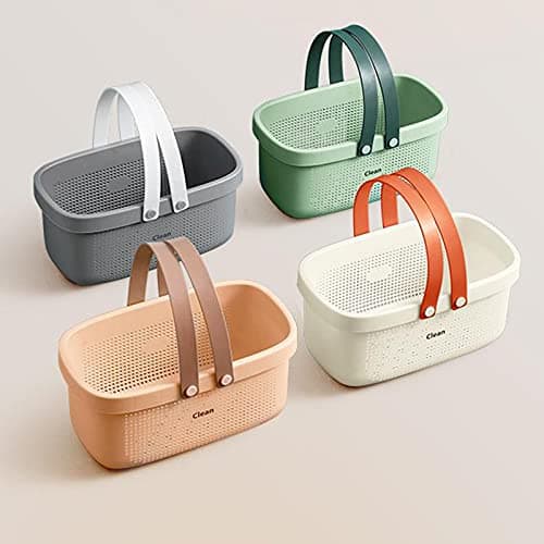 Honla Plastic Shower Caddy Tote with Handle thumbnail 4