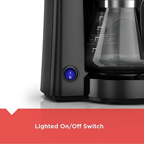 BLACK+DECKER CM0700BZ 4-in-1 5-Cup Coffee Station Coffeemaker, Black thumbnail 2