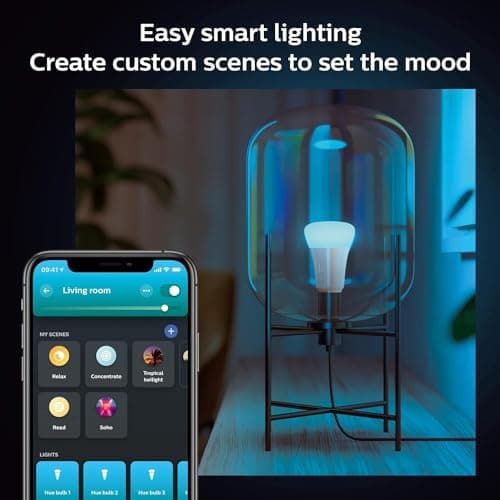 Philips Hue White and Color Ambiance Smart Bulb Starter Kit thumbnail 5