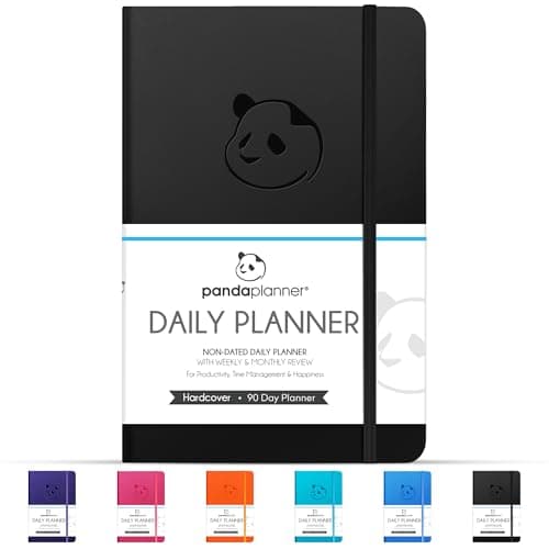 Panda Planner Classic A5 Undated Daily Planner 2026 - image 1