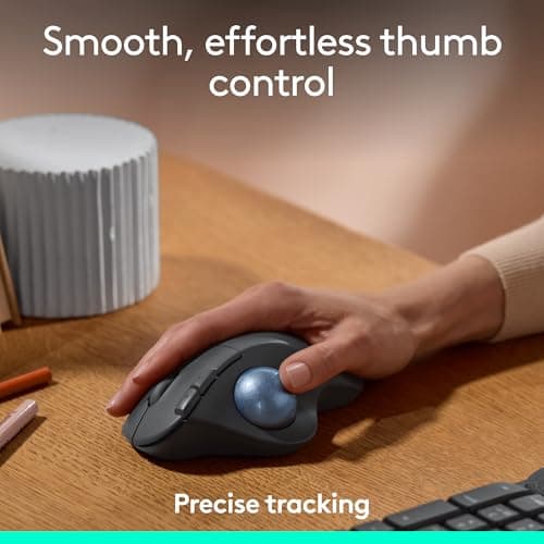 Logitech ERGO M575S Wireless Trackball Mouse thumbnail 2
