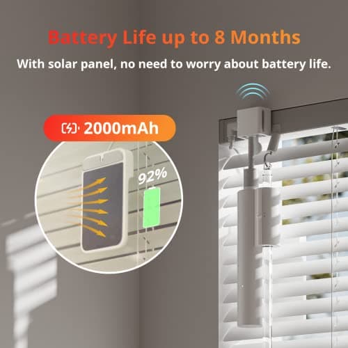 SwitchBot Blind Tilt Motorized Blinds — Solar Powered Smart Retrofit thumbnail 4