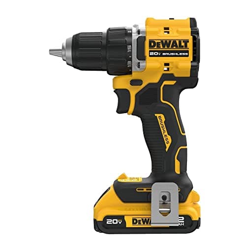 DeWalt ATOMIC 20V MAX Brushless Compact Drill/Driver Kit (DCD708C2) thumbnail 3