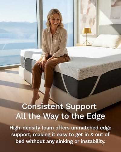 ViscoSoft Select High Density Memory Foam Topper thumbnail 5