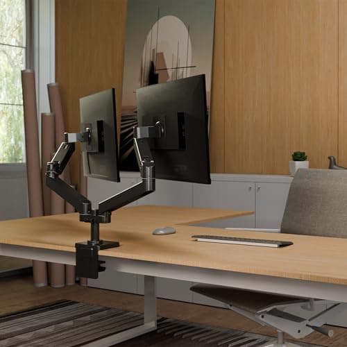 Ergotron LX Premium Monitor Arm - Matte Black thumbnail 4