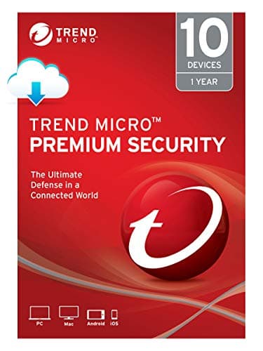 Trend Micro Maximum Security (5 Devices, 1 Year)