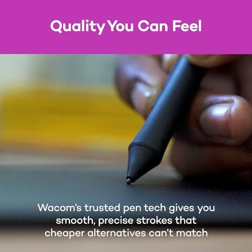 Wacom Intuos Small Graphics Drawing Tablet (CTL4100) thumbnail 4