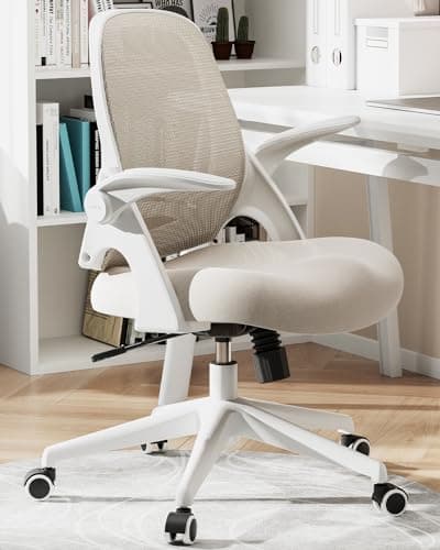 Hbada Ergonomic Office Chair with Flip-Up Armrests - image 1