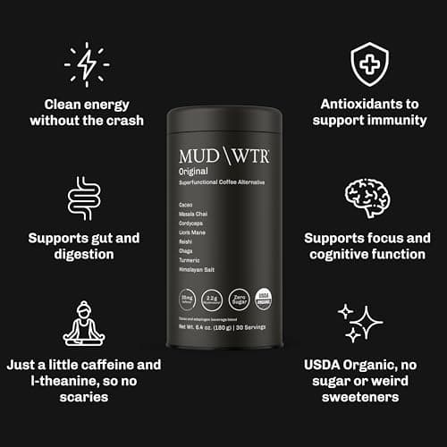 MUD\WTR Original Mushroom Coffee Alternative (30 Servings) thumbnail 3