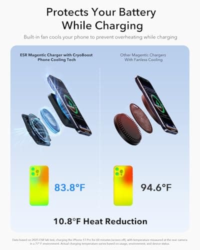 ESR HaloLock Qi2 Wireless Charger Stand thumbnail 4