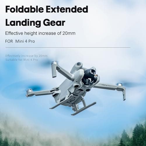 STARTRC Mini 4 Pro Landing Gear Extension Legs - Foldable Height Extension Kit thumbnail 2