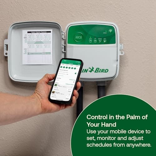 Rain Bird ARC8 App-Based Smart WiFi Sprinkler Controller, 8 Zone thumbnail 2