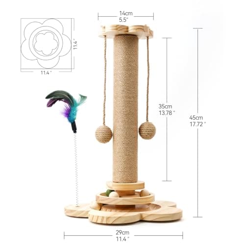 Catit Senses 2.0 Cat Scratching Post thumbnail 5