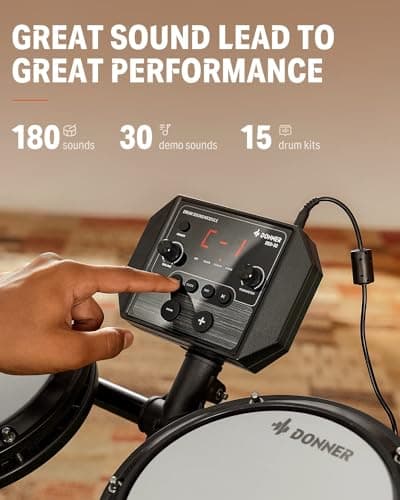 Donner DED-80 Electronic Drum Set thumbnail 5