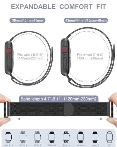 Diruite Stainless Steel Milanese Mesh Loop thumbnail 5