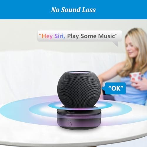 Smatree Portable Battery Base Compatible with HomePod mini, 5000mAh Rechargeable Battery Stand thumbnail 5