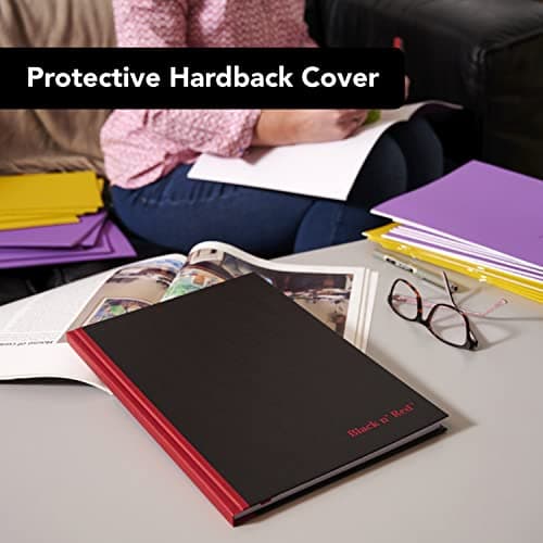 Black n' Red Hardcover Casebound Notebook thumbnail 5