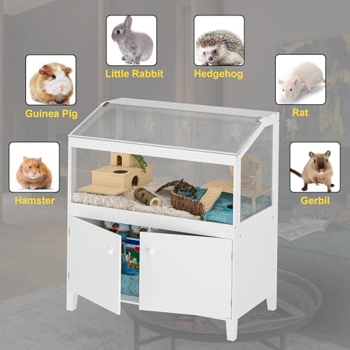 GDLF Hamster Cage with Storage Cabinet thumbnail 2