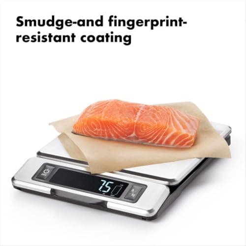 OXO Good Grips 11-Pound Stainless Steel Food Scale thumbnail 5