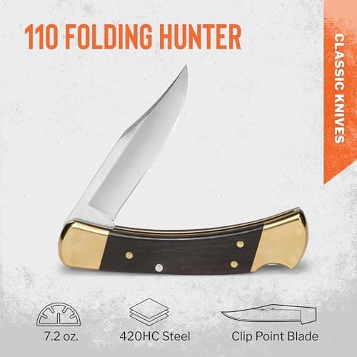 Buck Knives 110 Folding Hunter Engravable thumbnail 2