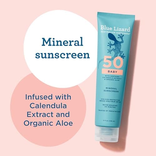 Blue Lizard Baby Mineral Sunscreen SPF 50+, 5 Oz Bottle thumbnail 4