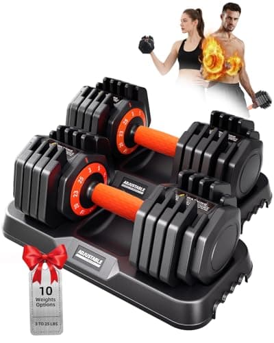2026 Upgrade Adjustable Dumbbell Set of 2