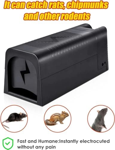 2026 Rechargeable Electric Mouse Trap Zapper thumbnail 2