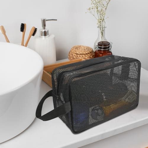 Coraje Mesh Shower Caddy Portable Tote thumbnail 5