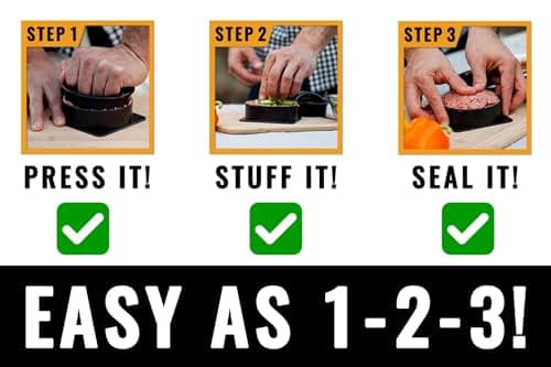 Grillaholics Stuffed Burger Press thumbnail 5