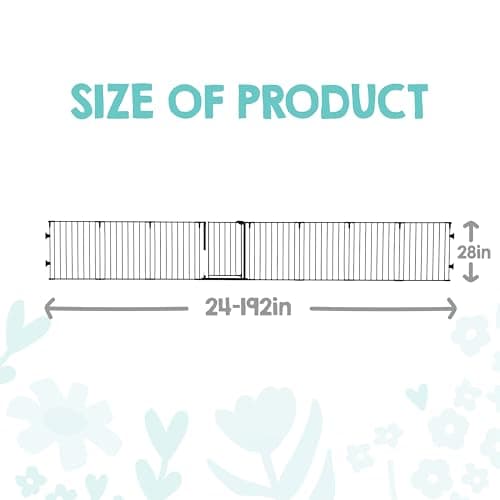 Regalo 192-Inch Super Wide Gate and Play Yard thumbnail 2