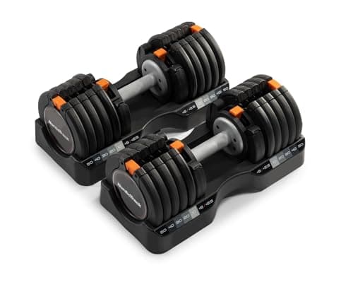 NordicTrack 55 lb Select-a-Weight Dumbbell Pair - image 1